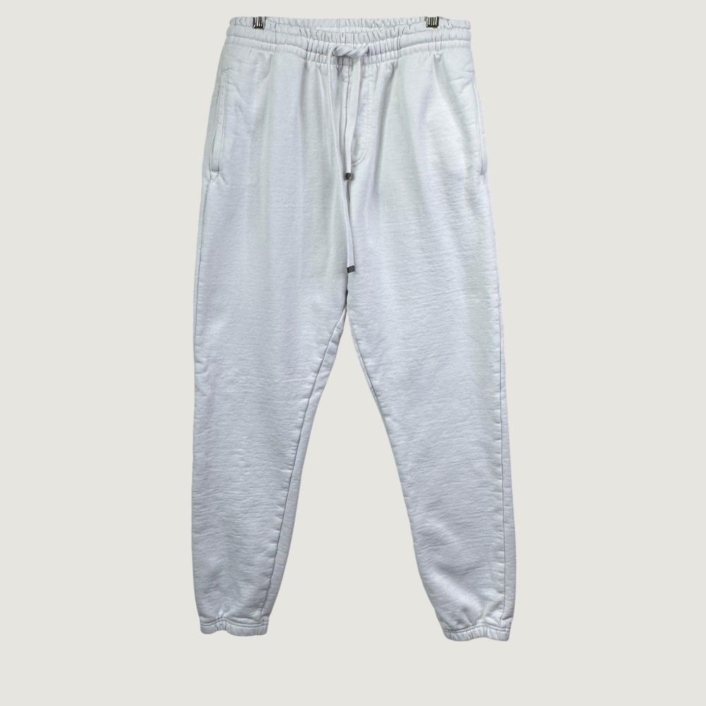 Talentless Sweatpants Mens Small White Minimalist Streetwear Cotton Joggers